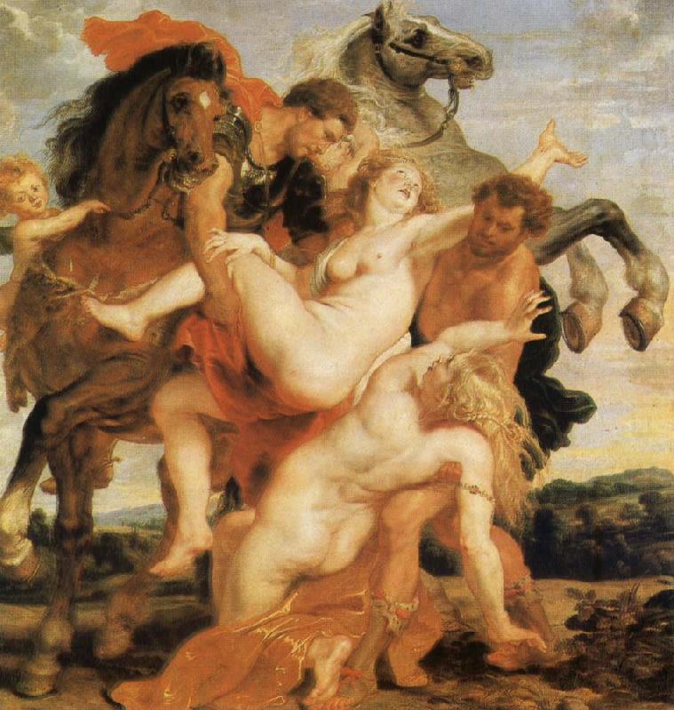 The robbery of the daughters of Leucippus, Peter Paul Rubens